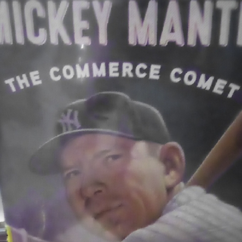 Brand New Hardback Book "Mickey Mantle The Commerce Comet Age 4 Years And Up.